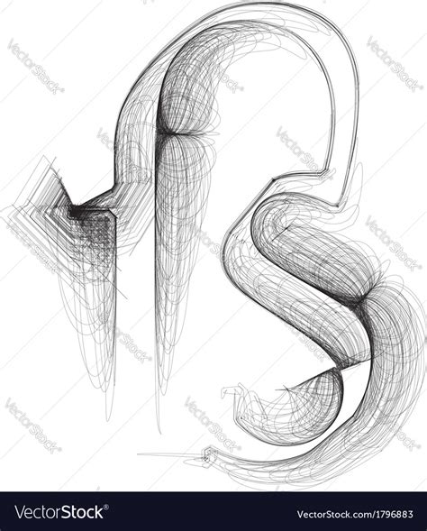 sketch symbol royalty  vector image vectorstock