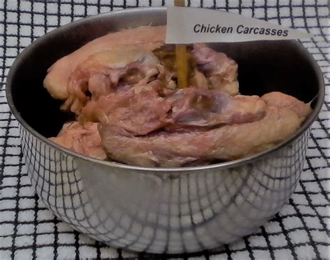 chicken carcasses rawpaws sussex