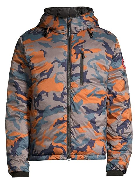 Canada Goose Synthetic Lodge Camouflage Down Nylon Jacket