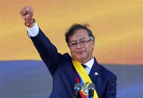 gustavo petro sworn   colombias president politics news al jazeera