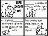 Snores Bear Coloring Worksheet sketch template