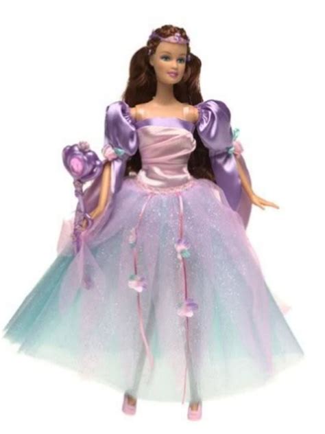 mattel barbie swan lake teresa doll fairy queen  magic wand