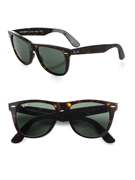 Ray Ban Classic Wayfarer Sunglasses In Black Lyst