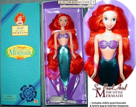 oh yeah she always went into the pool with me lol ariel doll barbie