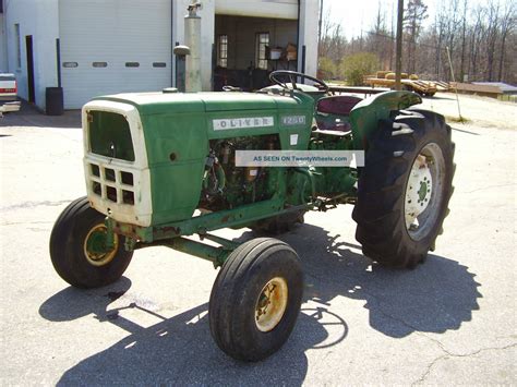 oliver wd gas tractor barn find