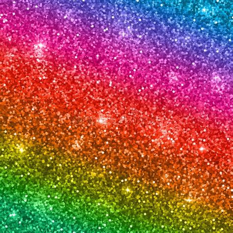 rainbow glitter background vector stock vector illustration