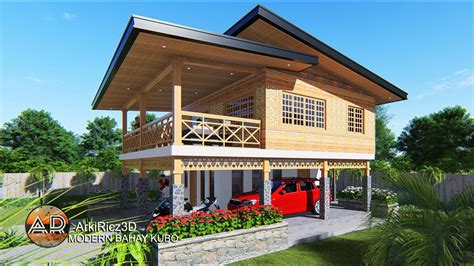rest house simple modern bahay kubo designs   inalong