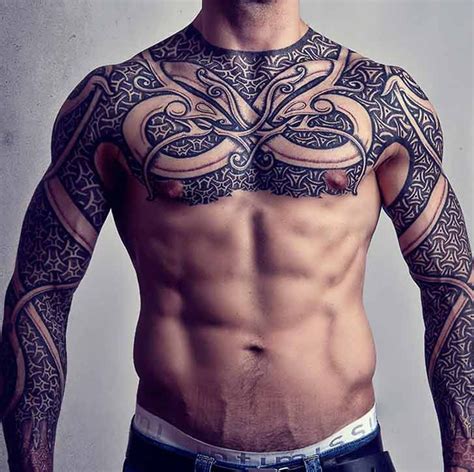 Cultural Tattoo Celtic Armor Геометрические татуировки Tatouage