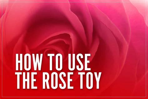 How To Use The Rose Toy Vibration Machine For Maximum Pleasure 2023