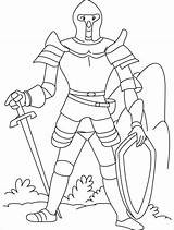 Coloring Pages Warrior Knight Medieval Warriors Knights Kids Great Vampire Greek Dark Color Printable Drawing Getcolorings Getdrawings Sword Clipart Colouring sketch template