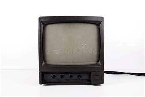 vintage retro security monitor stock image image  protect vintage