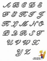 Cursive Letters Alphabet Fancy Drawing Lettering Capital Coloring Pages Fonts Chart Writing Classic Tattoo Print Script Worksheet Handwriting Bubble Letter sketch template