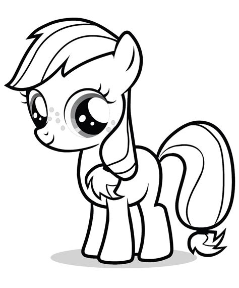 pony coloring pages printable wallpaper hd   pony