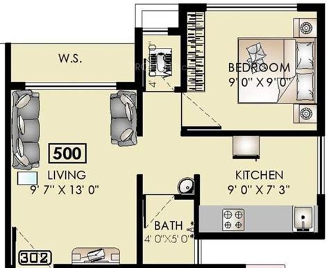 floor plan    bedroom apartment