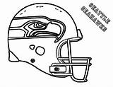 Coloring Pages Seahawks Football Helmet Printable Nfl Kids Seattle Helmets Boys Book Eagles Print Russell Wilson Color Super Jersey Bowl sketch template