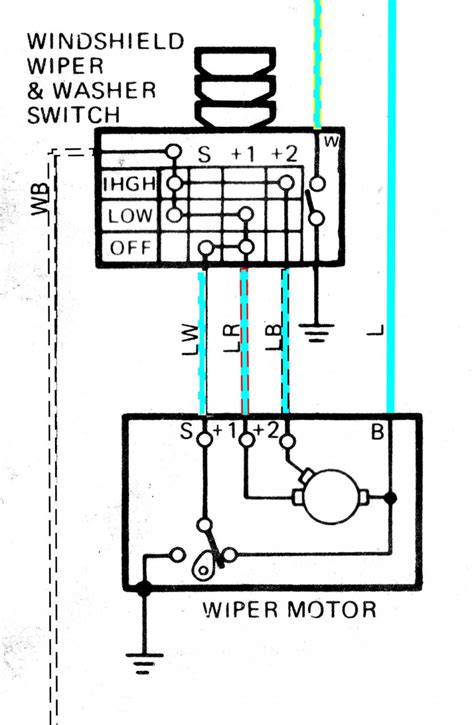 wiper switch wiring diagram