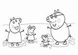 Peppa Pig Pigs sketch template
