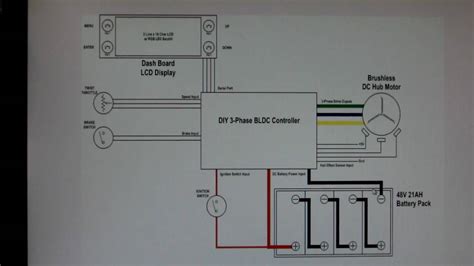 home  bldc hub motor controller project ev wiring diagram schematic youtube