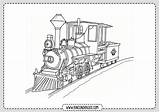 Tren Trenes Locomotoras Rincondibujos Navegación sketch template