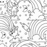 Licorne Ciel Colorier Jecolorie Dedans Gratuit Primanyc Imprimé sketch template