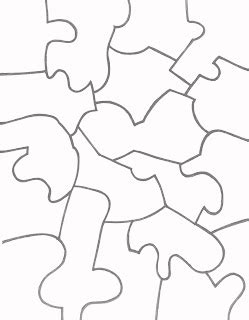 paper jigsaw puzzle templates team colors