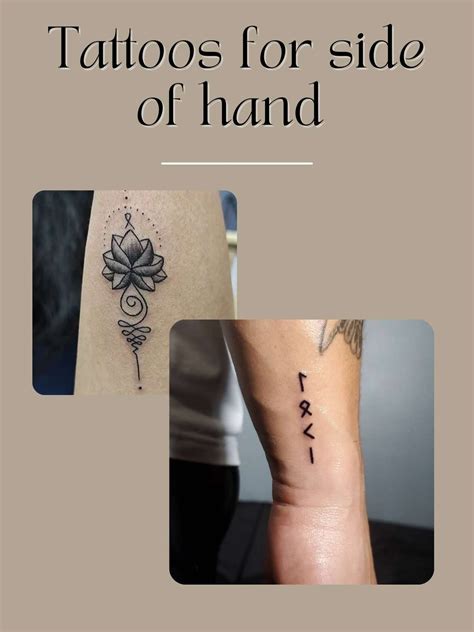 83 side hand tattoos for men and women tattoo glee