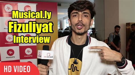 fizuliyat musical ly full interview musical ly musers event 2018
