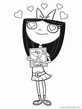 Phineas Ferb Isabella Funcraft Xcolorings Candace Heinz 1200px 73k 900px sketch template