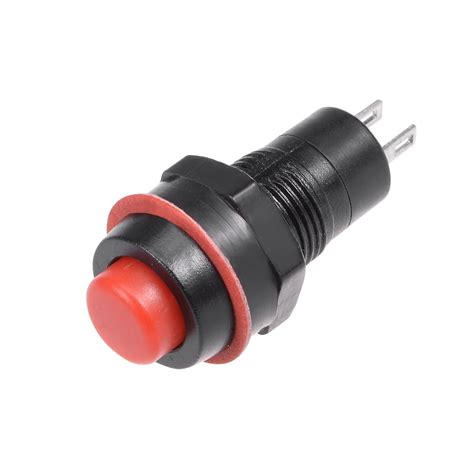 pcs mm momentary p plastic  push button switch red spst nomally open walmartcom