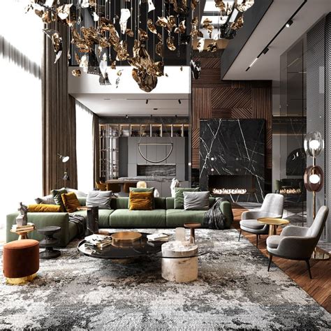 residential house  dubai spacesarchitects  behance luxury living room decor luxury