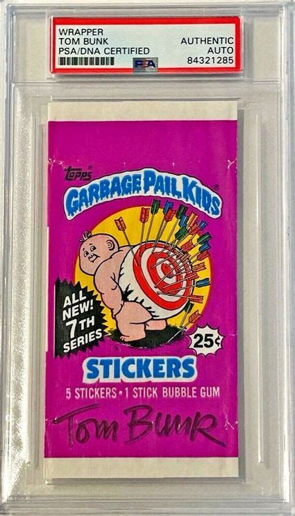 trading cards garbage pail kids   series  packs  pack lot