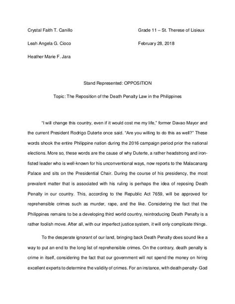 position paper  philippines writing  position paper means