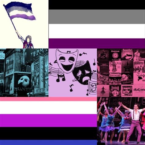Pansexual Pride — Gender Fluid Asexual X Musical Theater Moodboard