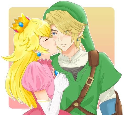 Princess Peach 🍑 — My Adorable Link X Peach Commission