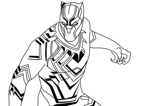 black panther coloring pages  coloring pages  kids avengers