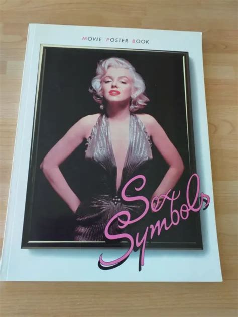 Sex Symbols Movie Poster Book Raquel Welch Marilyn Monroe Brigitte