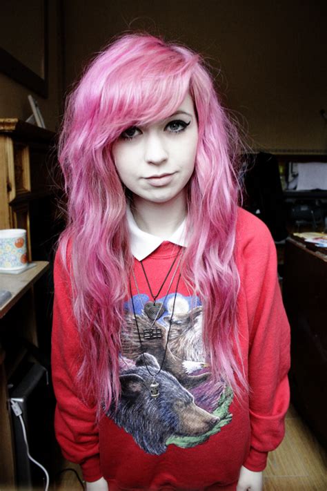 pink hair posts   hair