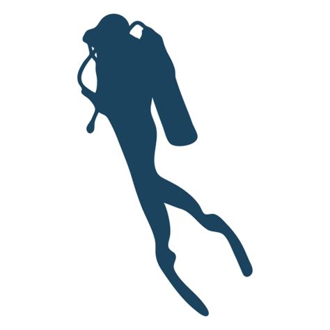 diving silhouette png svg transparent background