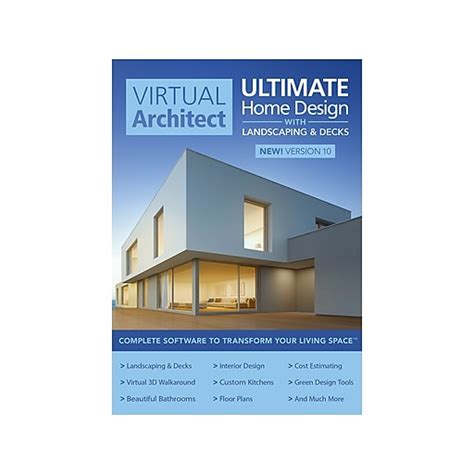 avanquest virtual architect ultimate home design  landscaping  decks   windows