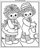 Coloring Doll Rag Pages Ann Raggedy Printable Kids Andy Drawing Colouring Baby Print Choose Board Adult Cute Color Getdrawings Para sketch template