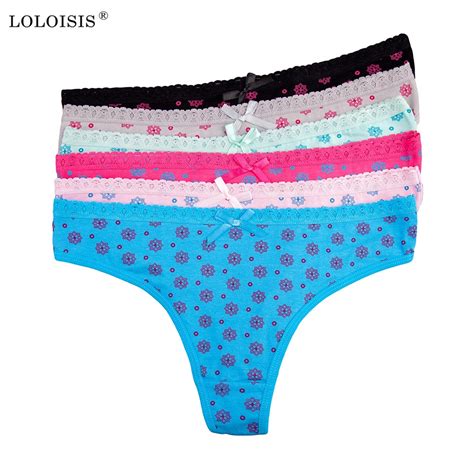 buy loloisis sexy women cotton g string thongs low