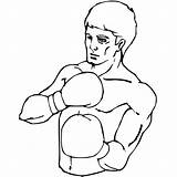 Boxing Bokser Boxer Kolorowanka Boxe Boxeo Boxeador Kolorowanki Lutador Boks Stampare Mamydzieci Boxen Kategorien Kategorii Druku Pugilato sketch template