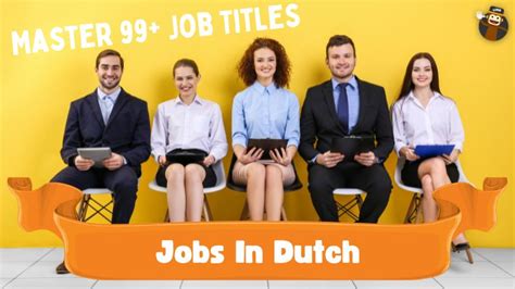 jobs  dutch master  job titles    ling app