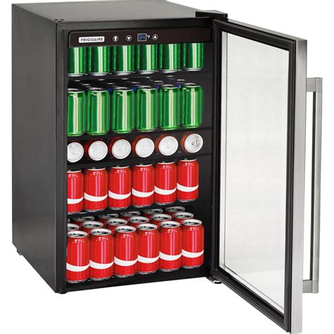frigidaire  cu ft freestanding beverage center refrigerator stainless steel efmis