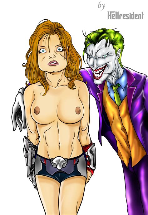 rule 34 batman series breasts dc female hellresident joker tagme