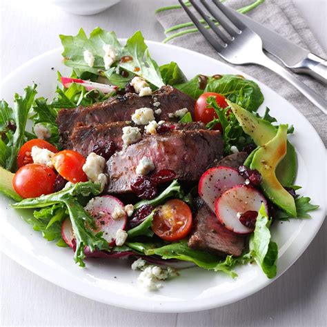 balsamic steak salad recipe taste  home