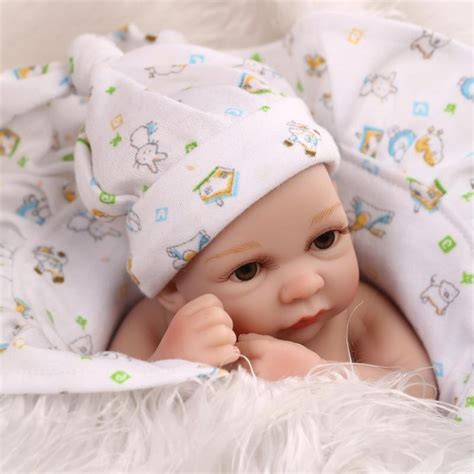 reborn twins preemie poseable lifelike silicone boy girl baby doll