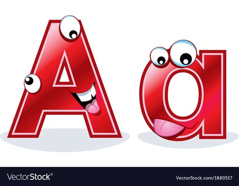 letter aa royalty  vector image vectorstock