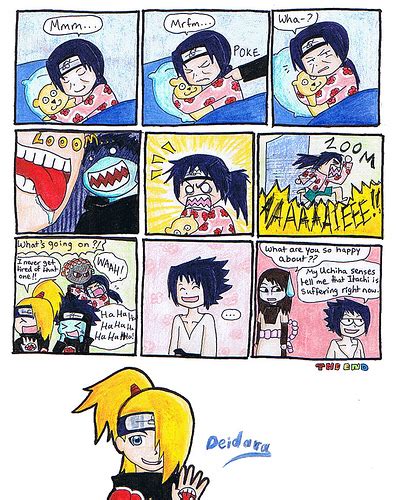 Sasuke Comic Strips Collections Anime Jokes Collection