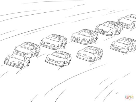 nascar racing coloring page  printable coloring pages